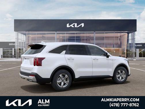 Glacial White Pearl 2026 Kia Sorento LX