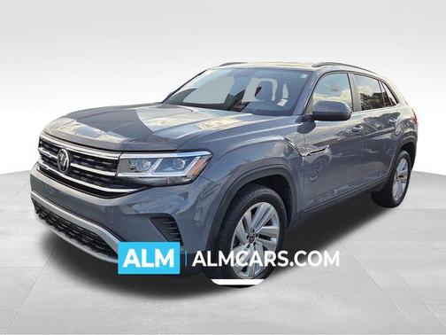 Gray 2021 Volkswagen Atlas Cross Sport 3.6L V6 SE w/Technology SUV