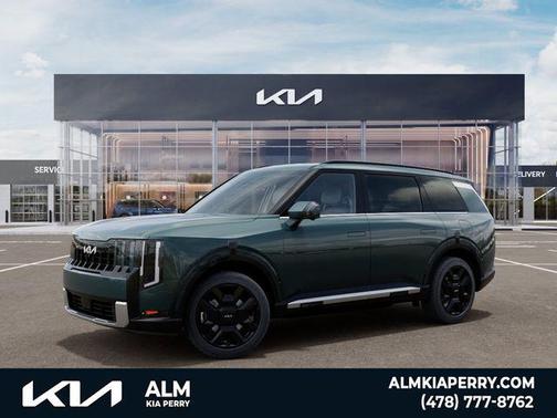 Black Jade Green 2027 Kia Telluride Hybrid SX