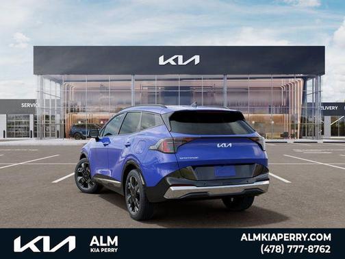 Nebular Blue 2026 Kia Sportage SX-Prestige