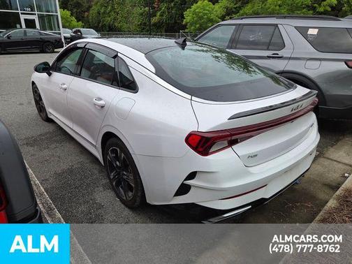 Glacial White Pearl 2022 Kia K5 GT-Line