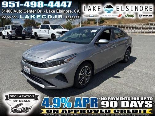Steel Gray 2023 Kia Forte LXS