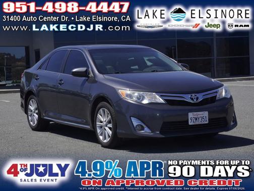 Magnetic Gray Metallic 2012 Toyota Camry XLE