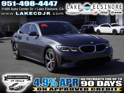 Mineral Gray Metallic 2021 BMW 330 i