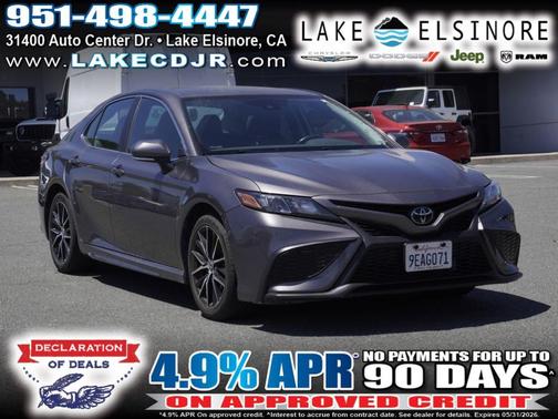 Predawn Gray Mica 2023 Toyota Camry SE
