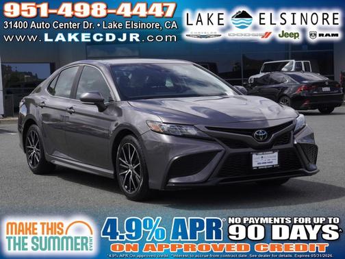 Predawn Gray Mica 2023 Toyota Camry SE