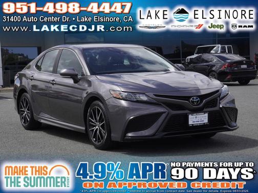 Predawn Gray Mica 2023 Toyota Camry SE