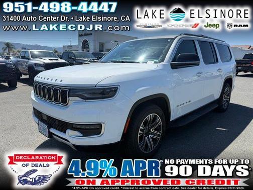 Bright White Clearcoat 2023 Jeep Wagoneer L Series II