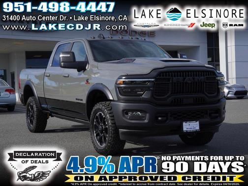 Ceramic Gray Clearcoat 2026 RAM 2500 Rebel/Power Wagon