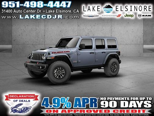 Anvil Clearcoat 2026 Jeep Wrangler Rubicon