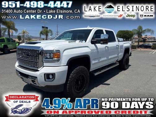 Summit White 2019 GMC Sierra 2500 Denali