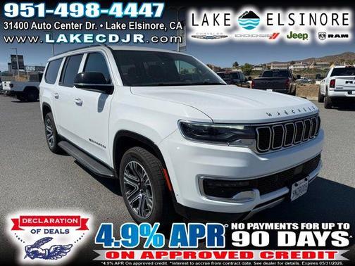 Bright White Clearcoat 2024 Jeep Wagoneer L Series II