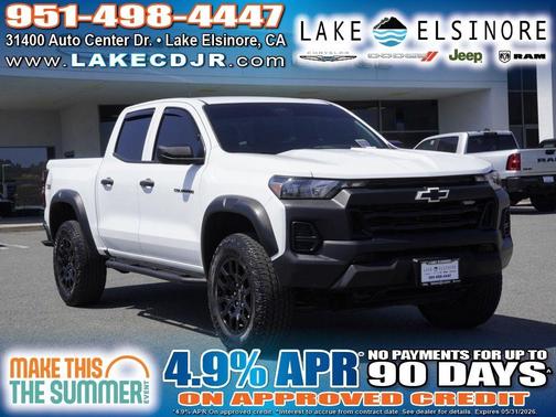 Summit White 2024 Chevrolet Colorado Trail Boss