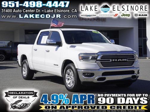 Ivory White 2020 RAM 1500 Laramie