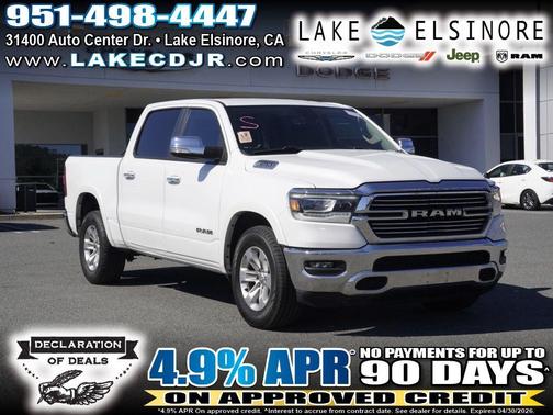 Ivory White 2020 RAM 1500 Laramie