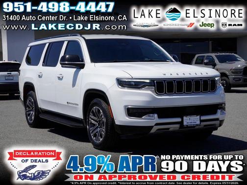 Bright White Clearcoat 2024 Jeep Wagoneer L Series II