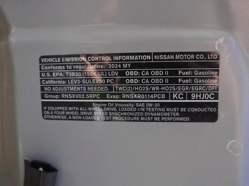 2024 Nissan Altima 2.5 SR