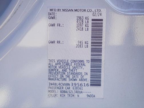 2024 Nissan Altima 2.5 SR