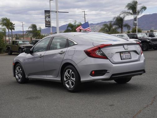Silver 2018 Honda Civic LX
