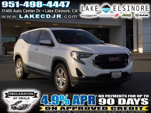 Summit White 2020 GMC Terrain SLE