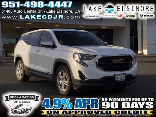 Summit White 2020 GMC Terrain SLE