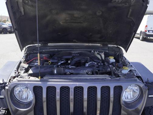 Granite Crystal Clearcoat Metallic 2018 Jeep Wrangler Unlimited Sport