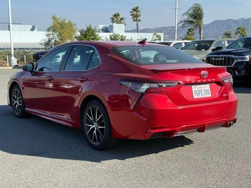 Red 2023 Toyota Camry SE
