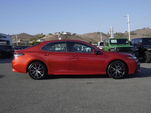 Red 2023 Toyota Camry SE