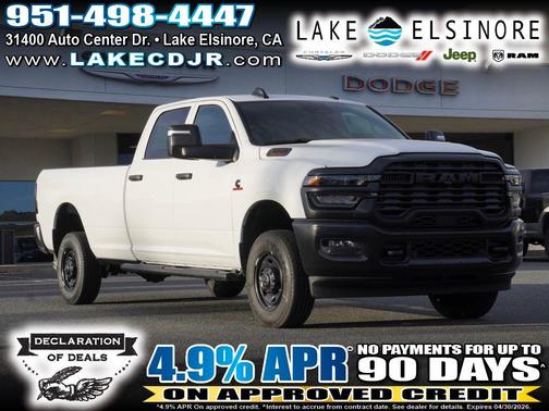 Bright White Clearcoat 2026 RAM 2500 Tradesman