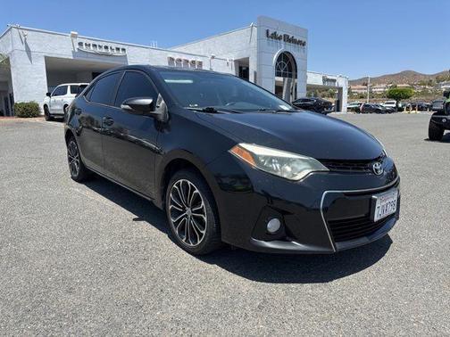 Black Sand 2015 Toyota Corolla S Plus