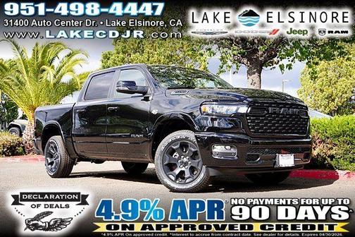 Diamond Black 2026 RAM 1500 Big Horn/Lone Star
