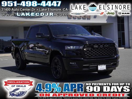 Diamond Black 2026 RAM 1500 Big Horn/Lone Star