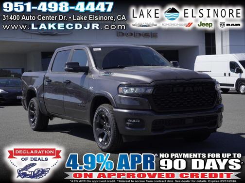 Granite Crystal Clearcoat Metallic 2026 RAM 1500 Big Horn/Lone Star
