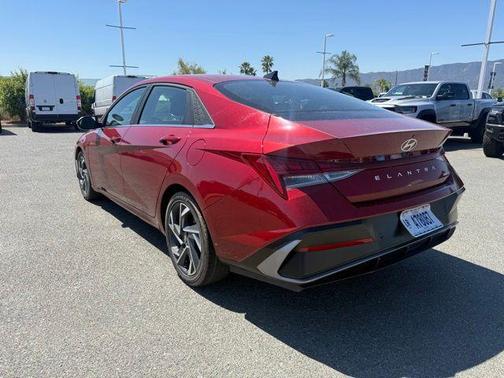 Red 2024 Hyundai ELANTRA Limited