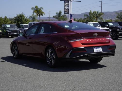 Red 2024 Hyundai ELANTRA Limited