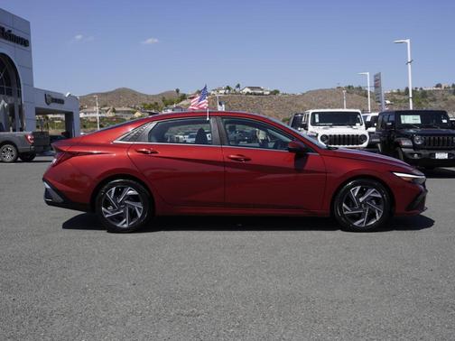Red 2024 Hyundai ELANTRA Limited