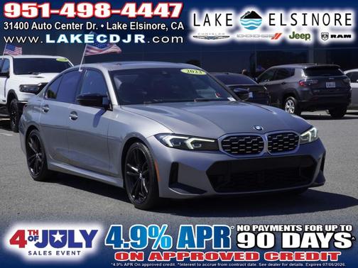 Skyscraper Gray Metallic 2023 BMW M340 i
