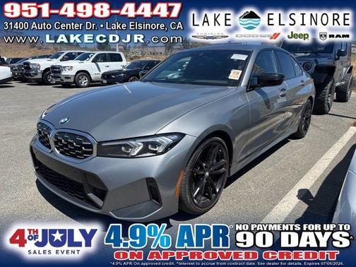 Skyscraper Gray Metallic 2023 BMW M340 i