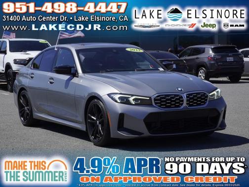 Skyscraper Gray Metallic 2023 BMW M340 i