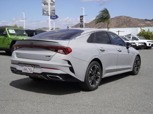 Wolf Gray 2021 Kia K5 GT-Line