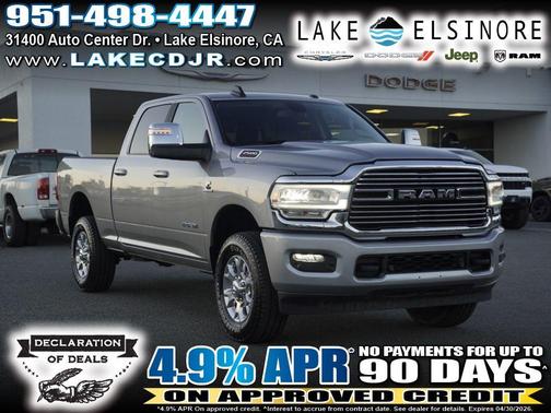 Billet Silver Metallic Clearcoat 2024 RAM 2500 Laramie