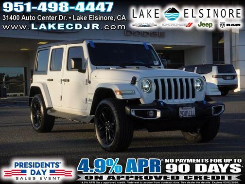 2022 Jeep Wrangler Unlimited 4xe Sahara