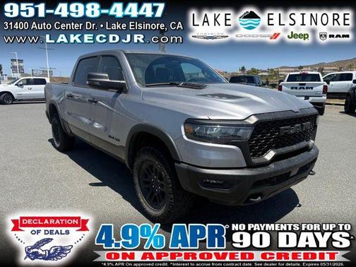 Billet Silver Metallic Clearcoat 2025 RAM 1500 Rebel