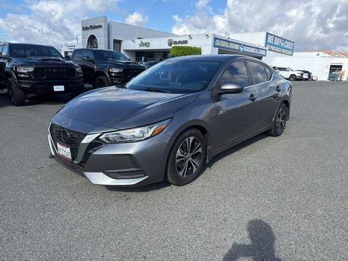 Gun Metallic 2021 Nissan Sentra SV