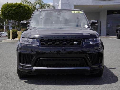 Santorini Black 2022 Land Rover Range Rover Sport HSE Silver Edition MHEV
