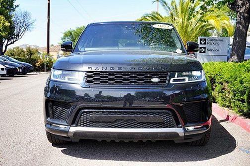Santorini Black 2022 Land Rover Range Rover Sport HSE Silver Edition MHEV
