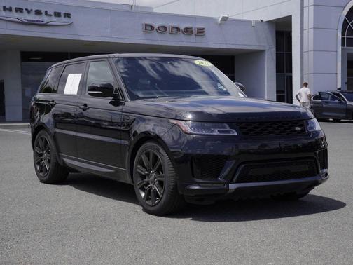 Santorini Black 2022 Land Rover Range Rover Sport HSE Silver Edition MHEV