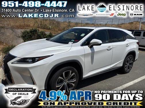 White 2020 Lexus RX 350L Base