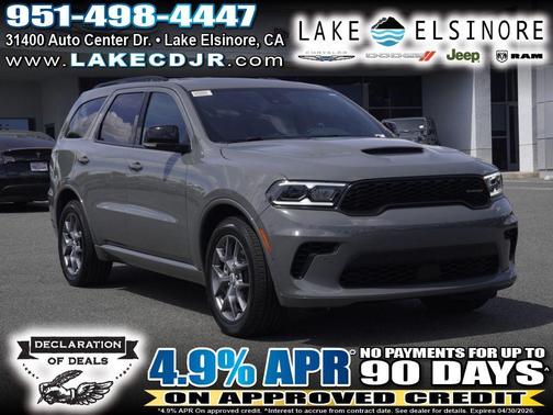 Destroyer Gray Clearcoat 2026 Dodge Durango GT Plus HEMI V8