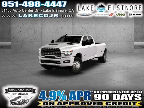 Bright White Clearcoat 2026 RAM 3500 Limited